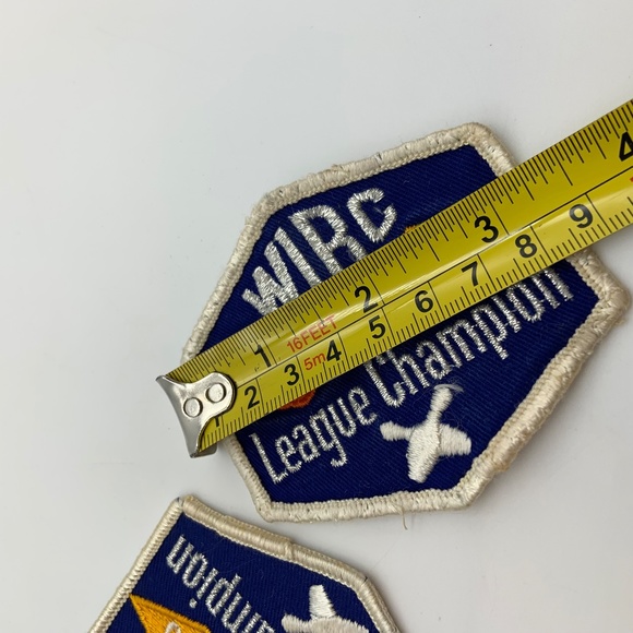 Vintage 1960s WIBC Bowling League Championship Collectible Patches - Picture 8 of 10